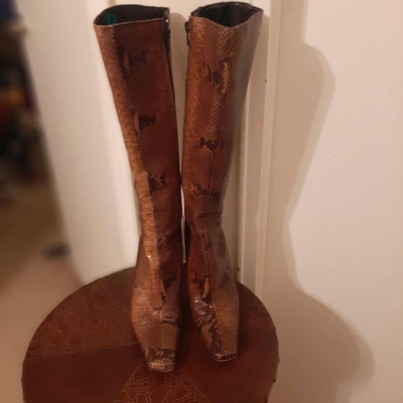 Charles David Handbags - Final sale charles David snakeskin boots